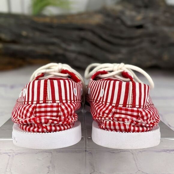 Sperry Authentic Original 2-Eye Boat Flats Casual - Red - Picture 5 of 10